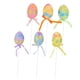 thumbnail image 3 of 6 uds. de huevos de Pascua, centro de mesa con arreglo de flores, adornos de espuma coloridos, decoración de Pascua para patio, ramo interior, jarrón Enredadera, 3 of 8