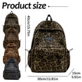 thumbnail image 2 of Fashion Leopard Pattern Backpack, Casual Leopard Print Daypack, Multi Pocket Travel Rucksack, Stylish Shoulder Bag for Daily, Outdoor Shopping, Weekend Use,11.81X5.91X15.75", 2 of 2