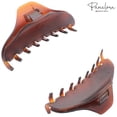 thumbnail image 5 of Parcelona French Boss Thin 3 1/2" Medium Celluloid Jaw Hair Claw for Women (Black), 5 of 36