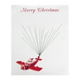 thumbnail image 5 of DIY patrón de Papá Noel huella dactilar firma de invitados libro de visitas pintura decoración navideña, 5 of 5