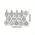 thumbnail image 2 of Die Cuts for Card Making, Ouginx Christmas Accessories Metal Cutting Dies DIY Die Cutters Die Stencils for Scrapbooking, Embossing & More, 2 of 7