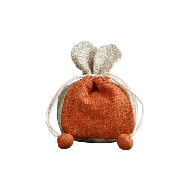 Bolsas Pequeñas para Dulces Bolsas de Embalaje de Dulces de Cordón de Pascua 15.8x10.6x1cm Material Resistente para el Ritual de Vacaciones
