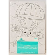 Color Your Own Easter Puzzle: Bunny