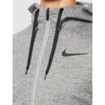 thumbnail image 3 of Nike Men's Therma Full-Zip Training Hoodie (XX-Large, Dark Grey Heather/Black), 3 of 5