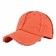 thumbnail image 2 of IDALL Baseball Cap Trucker Hat Baseball Cap Adjustable Size For Running Workouts And Outdoor Activities All Seasons Snapback Hats for Men Hats for Men Orange One Size, 2 of 7