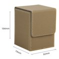 thumbnail image 5 of Estuche para cartas, caja para mazos, cartas con fundas, caja para juegos de cartas para carpetas de Yugioh: 100+, 5 of 5