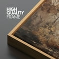 thumbnail image 5 of Large Framed Canvas Print Tranquil Fall Landscape, Warm Earthy Tones Wall Art Decorative Ready to Hang Painting for Living room Bedroom - 60"x20" Natural Frame, 5 of 7