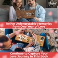 thumbnail image 4 of Primer aniversario de Scrapbook STOFINITY para pareja, 4 of 6