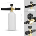 thumbnail image 3 of Snow Foam Lance Auto Pressure Washer Jet Quick Release Foam Blaster Compatible with Karcher K2-K7 Pukkr, 3 of 7