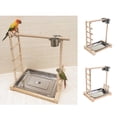 thumbnail image 3 of GROWTH TANK Parakeet Cockatiel Cage Accessories Exercise Playing Toys Parrot Playstand Perch, 3 of 9