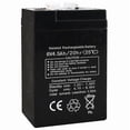 thumbnail image 1 of 6v 4.5ah Battery 6v4.5ah 4ah Compatible Children Electric Toy Car Baby Carrier Ups Backup Desk Light Lead-acid Rechargeable Accumulator, 1 of 2