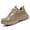 Brown, variant on AUXDIQ Safety Trainers Men Women Steel Toe Cap Work Shoes Comfy Construction Industrial Sneakers