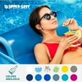 thumbnail image 4 of TRC Recreation Sunsation 1.75" Foam Pool Float Lounger w/ Headrest, 2 Pack, Blue/Teal, 4 of 11