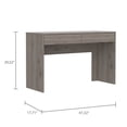 thumbnail image 4 of 47.3" W Rectangular Desk with Drawer Storage / Ideal for Home Office Setup, 4 of 5