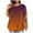 ID11-Ginger, variant on IYYVV Plus Size Blouses For Women Short Sleeve Teacher Shirt Crew Neck Tie Dye Graphic Tee Shirts Boho Womens Basic Tops Maternity Clothes Summer Fall Fashion 2024 Army Green 4XL