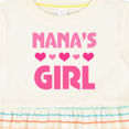 thumbnail image 4 of Inktastic Nana's Girl Grandchild Girls Baby Dress, 4 of 5