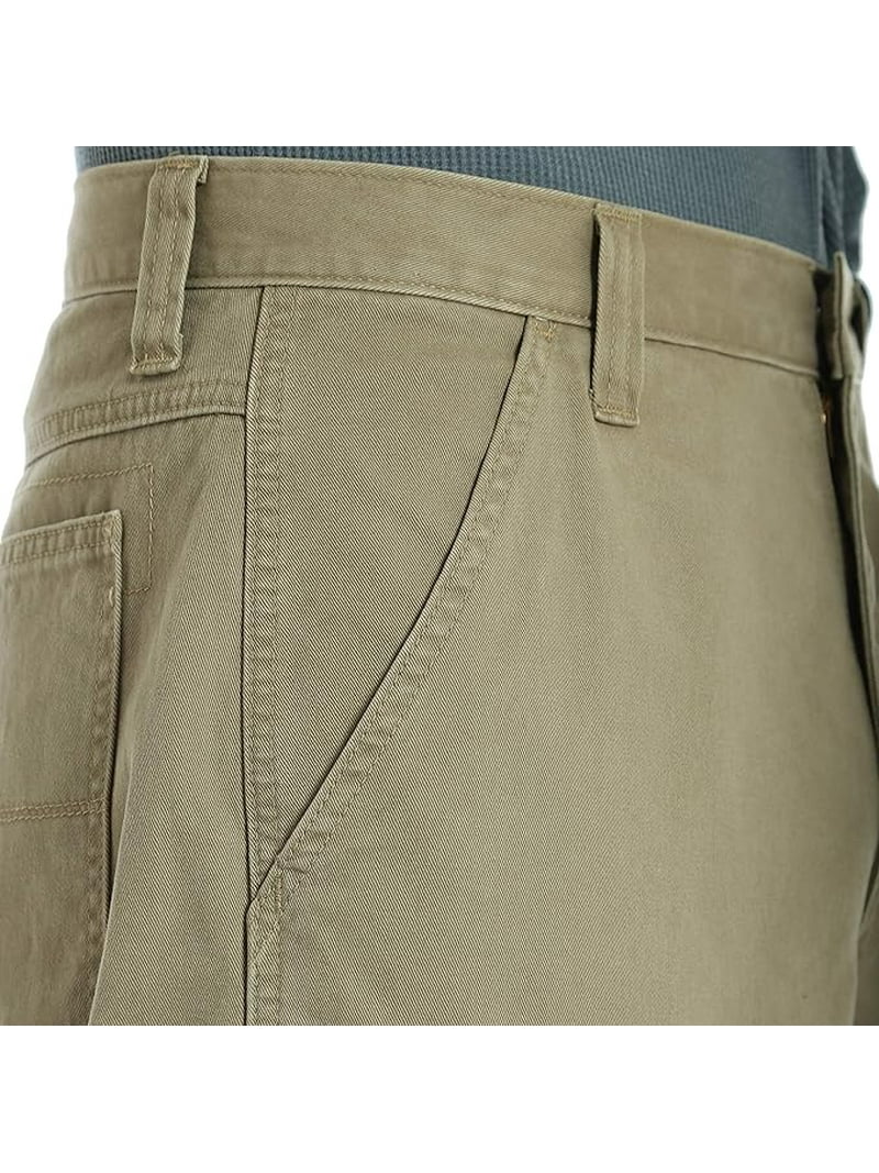 Wrangler Men's Authentics Fleece Lined Cargo Pant, British Khaki Twill, 34W x 34L Wrangler Men's Authentics Fleece Lined Cargo Pant, British Khaki Twill, 34W x 34L