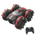 thumbnail image 2 of ​Waterproof Flip-Proof Stunt RC Car - 360° Drift, 50m Range, LED Lights & Crash-Resistant ABS - Red RC Toy Gift for Age 7+​​ Red, 2 of 7
