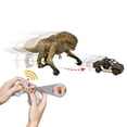 thumbnail image 4 of Jurassic World Rebirth Track N Chomp Distortus Rex & Vehicle, Remote Control, Lights & Growl & Chomp - Walmart Exclusive, 4 of 6