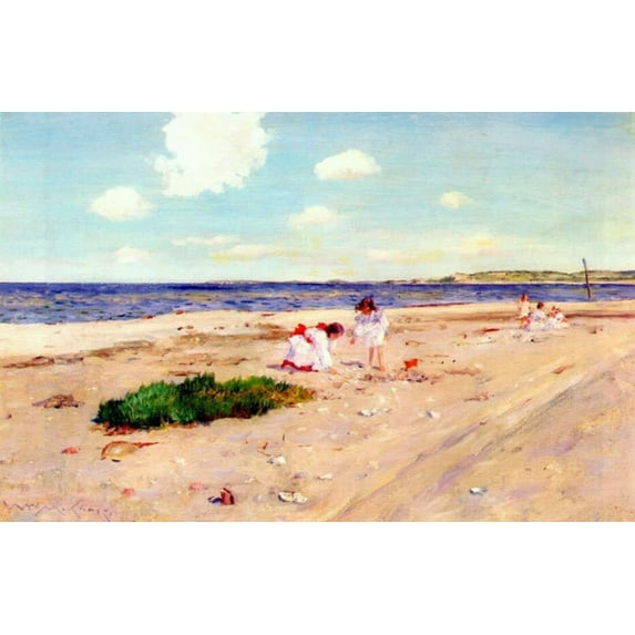 Shell Beach At Shinnecock - CANVAS OR FINE PRINT WALL ART