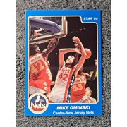 1984 Star Mike Gminski #91 New Jersey Nets Basketball Card New Jersey Nets NBA Basketball Trading Card