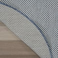 thumbnail image 3 of Nourison Courtyard Indoor/Outdoor Ivory Blue 6' x Round Area Rug (6 Round), 3 of 11