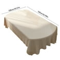 thumbnail image 3 of JingChun PVC Table Cloth for Rectangle Tables - Waterproof Vinyl Rectangular Tablecloth for Outdoor (39 x 62 Inch), 3 of 6