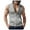 Light Gray, variant on Cashmere Men's Cardigan Men's Hooded Zip Front Cardigan Sleeveless Vest Casual Sports Outerwear Jacket