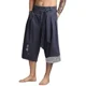 thumbnail image 1 of A* Hombres 3/4 Largos Pantalones Cortos De Algodón Ropa De, 1 of 3