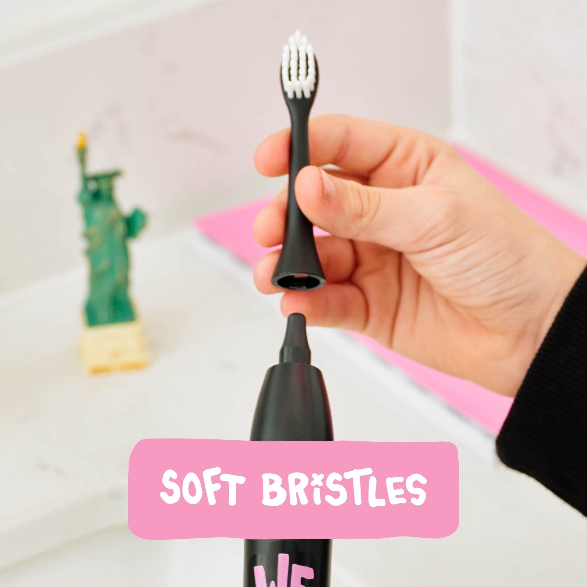 Made by Dentists Sonic X Electric Toothbrush for Kids and Tweens with 3 Brush Heads, We Run This
