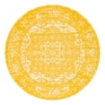 thumbnail image 2 of Unique Loom Richmond Collection Area Rug - Medallion (7' 10" Round Yellow/Ivory), 2 of 6