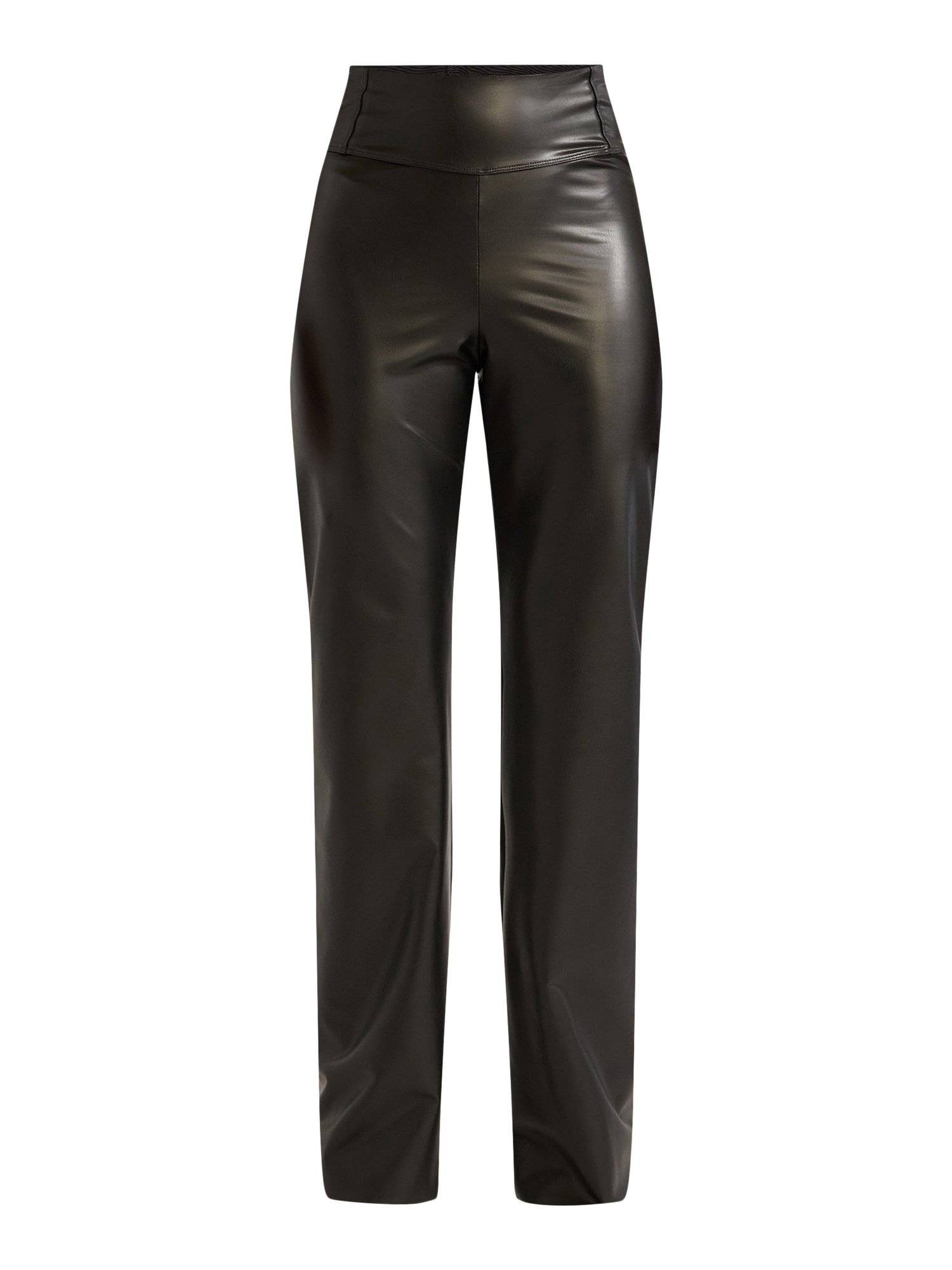 Sofia Jeans Women's Faux Leather Bootcut Pants, 32.5" Inseam, Sizes XS-2XL