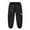 Black, variant on Zpanxa Boy Girl Sweatpants Baby Toddler Casual Cargo Pants with Pockets, Elastic Drawstring Long Joggers Lightweight Fall Winter Sports Pants Black 12 Years