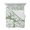 Sage, Mint, White, variant on Quilts Twin Size Bedding Set, Light Blue Monstera Deliciosa Lightweight Quilted Comforter, Summer Botanical Tropical Soft Reversible Bedspread Coverlet with Pillow Covers for All Season, 68" x 86"