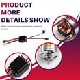 thumbnail image 5 of Conjunto de Control de Velocidad ESC 320A con Motor Escobilla 540 Resistente Al Agua para Coche RC 1/10 para Axial SCX10 12T, 5 of 5