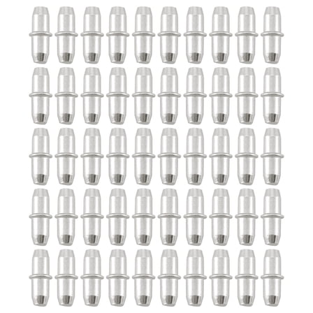 50pc Cabinet Cupboard Wooden Chopping Shelf Support Pins Nails 16mm x 5mm