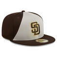 thumbnail image 3 of Men's New Era  Brown San Diego Padres 2025 Batting Practice 59FIFTY Fitted Hat, 3 of 6
