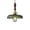 A, variant on Lypsnake Glass Pendant Light - Green Ceiling Light,Vintage Hanging Ceiling Light with Brass Gold Metal Green Glass Shade,Industrial Hanging Lamp for Kitchen Island Bar Foyer Hallway Farmhouse