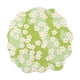 thumbnail image 4 of Alfombra decorativa flocada, lavable, bonita, estética, decoración del hogar, suave Flores verdes, 4 of 9