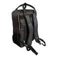 thumbnail image 4 of Personalized Heather Black Grey Deluxe Laptop Backpack Heather Charcoal - No Embroidery, 4 of 6