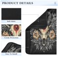 thumbnail image 4 of ALAZA Cool Goat Skull Car Seat Belt Adjuster Neck Covers Shoulder Cushions Pads S, 4 of 8