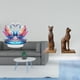 thumbnail image 2 of Elegante Escultura De Fusión De Gato Cisne, Centro De Mesa, Estantería única, Decoración De Oficina, Adorno Artístico Para El Hogar Y Exhibición De Regalos., 2 of 8