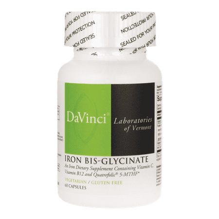 - DaVinci Laboratories Iron Bis-Glycinate 60 Veg Caps