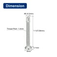 thumbnail image 2 of Uxcell #8 x 1-1/2" Self Drilling Screws, 20 Pack Phillips Pan Head Self Tapping Screws, 2 of 5