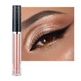 thumbnail image 1 of Glitter Eyeshadow Shimmer Long Lasting Effect Shiny Pigment Eyeshadow Glow Eye Makeup (Light Brown), 1 of 5