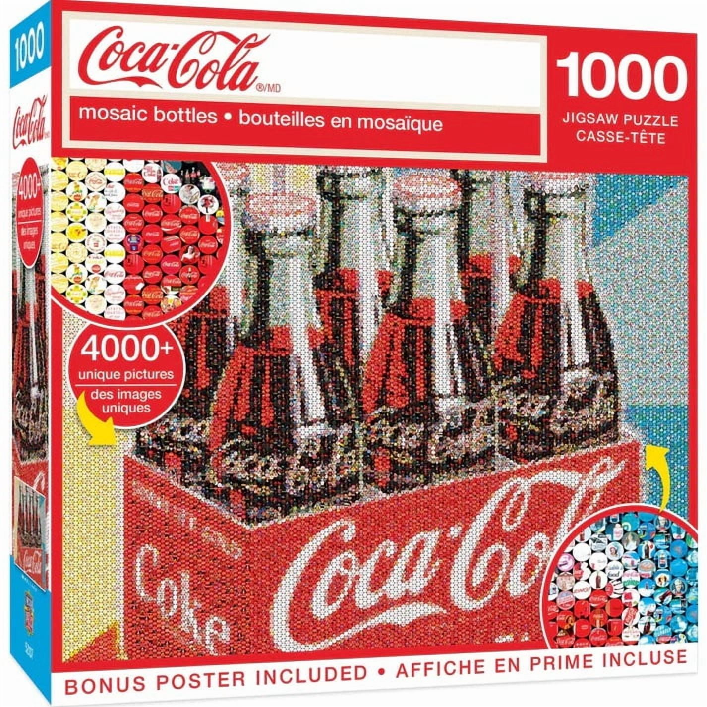 Masterpieces Puzzle Company Coca-Cola - Photomosaic Bottles 1000 Piece Jigsaw Puzzle