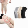 thumbnail image 6 of 1 pair Quality Women Ultra Thin Elastic Leg Support Knee Support Brace Cotton Knee Brace Compression Knee Sleeve Knee Pads BLACK L, 6 of 8