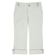 Faded Glory - Women's Plus Roll Leg Twill Pant