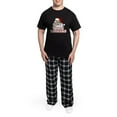 thumbnail image 5 of CafePress - Santa Has A Big Package Men's Dark Pajamas - Men's Dark Loose Fit Cotton Pajama Set, 5 of 7