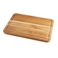 thumbnail image 2 of TRAMONTINA - Tabla Rectangular Churrasco, para Barbacoa, de Madera Teca y Acabado Natural, Protección Antibacteriana, Tabla Funcional y Moderna, Versátil y Biodegradable, Tamaño 34 x 23 cm, 2 of 5